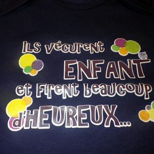 Les bodies BEBE Ils vécurent enfant