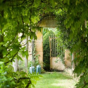 Dans le jardin