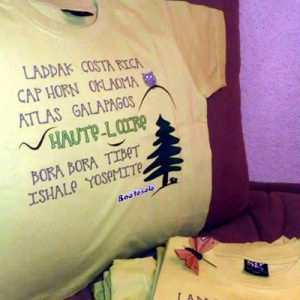 Les Tshirts ENFANT Haute-Loire dans le Monde